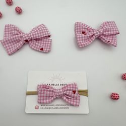 Valentine Kids Hair Bows