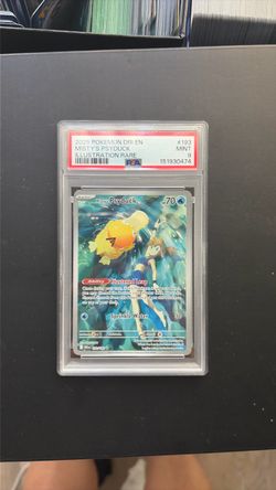 Misty's Psyduck #193 Illustration Rare PSA 9