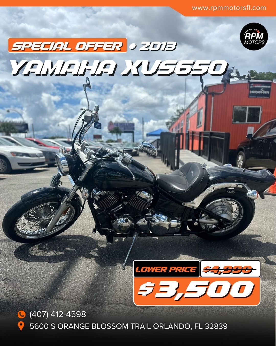 2013 Yamaha XV5650