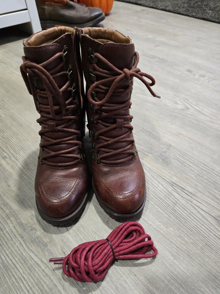 Lucky Brand Leather Boots 