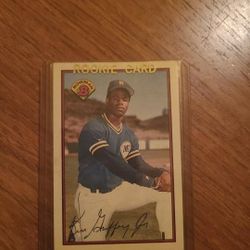 1989 Bowman Ken Griffey Jr. Rookie Card