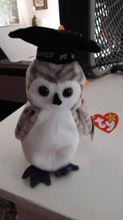 Beanie baby 1999 owl graduate