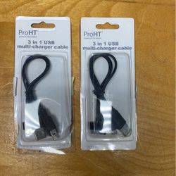 3in1usb Multi Charger Cable