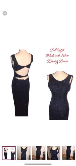 Angelina Jolie Formal Sequined Gown Royal Blue New 