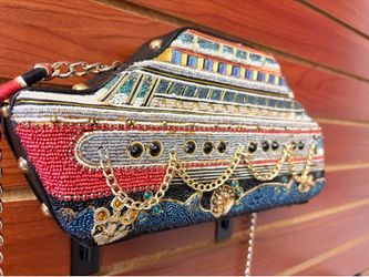 Authentic Mary Francis full steam handbag