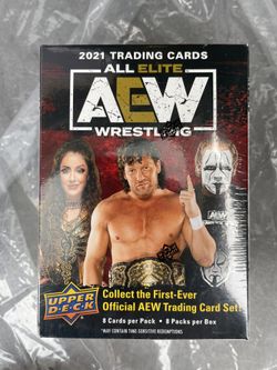 AEW Trading Cards Blaster Box New In Hand