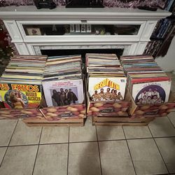 lot of 500+ Spanish Vinyl Records Ranchera TexMex Corridos Bandas Cumbias Salsa