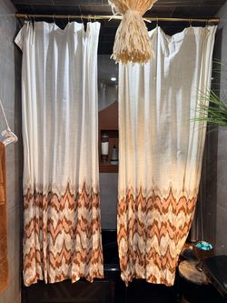 Boho shower curtains