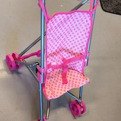 Doll Stroller With American Girl Doll