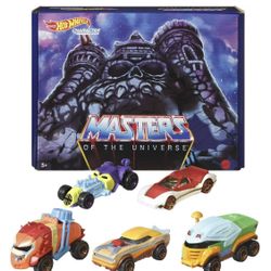 Hot Wheels Masters of the Universe Character Cars