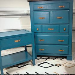 Tall Dresser + Nightstand 