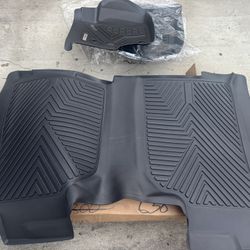 YITAMOTOR Floor Mats Fit 2015-2026 Ford F-150 Super/Extended Cab Bench Seat 