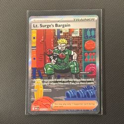 Pokemon Lt. Surge’s Bargain