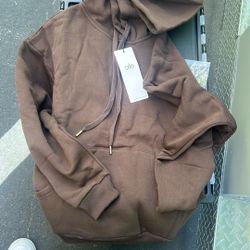 Alo Hoodie Espresso (brown) Size Small