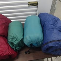 4 Camping Sleeping Bags 