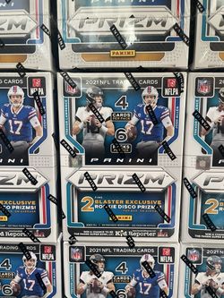 2021 Panini Prizm NFL Football Blaster Box