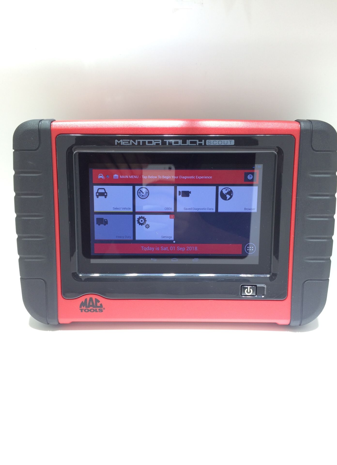 Mac Tools Scanner Mentor Touch Scout MRST w/ case cables