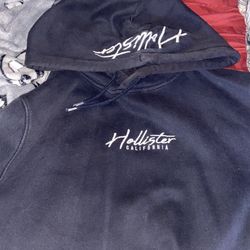 Plain Black HOLLISTER Hoodie 