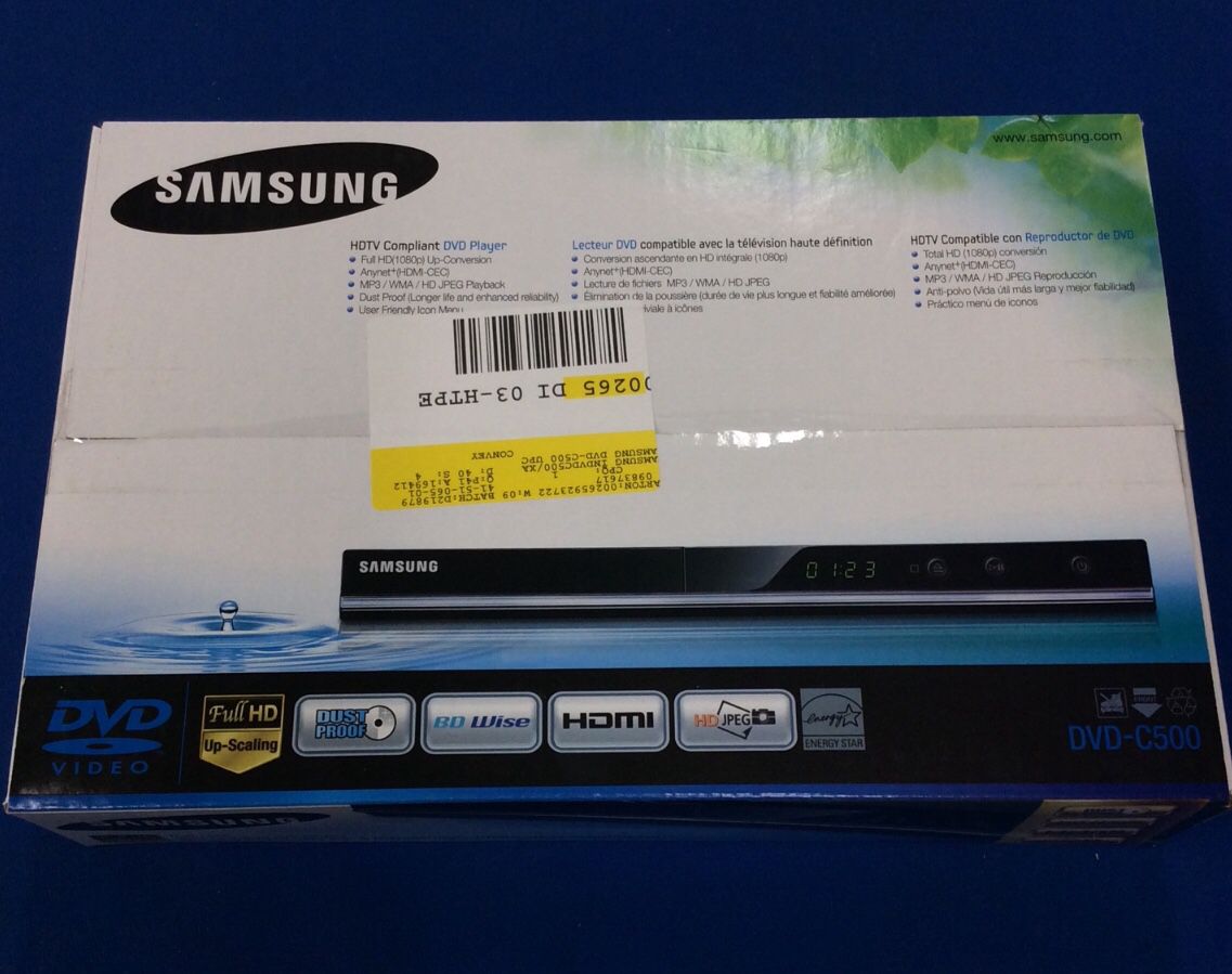 Samsung DVD-C500 Full 1080 HP DVD Player (19-1113)