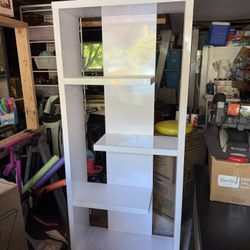 White Eurostyle Bookshelf