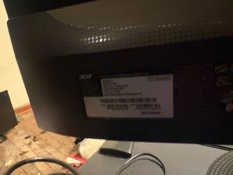 Acer gaming monitor