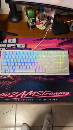 I buy power White RGB Mechanical Gaming Keyboard