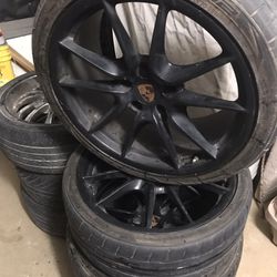 20 Inch Porsche Rims and Tires