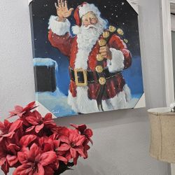 SANTA WALL DECOR