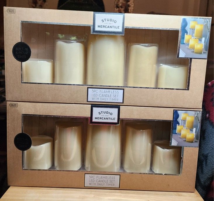 Studio Mercantile Flameless Candles