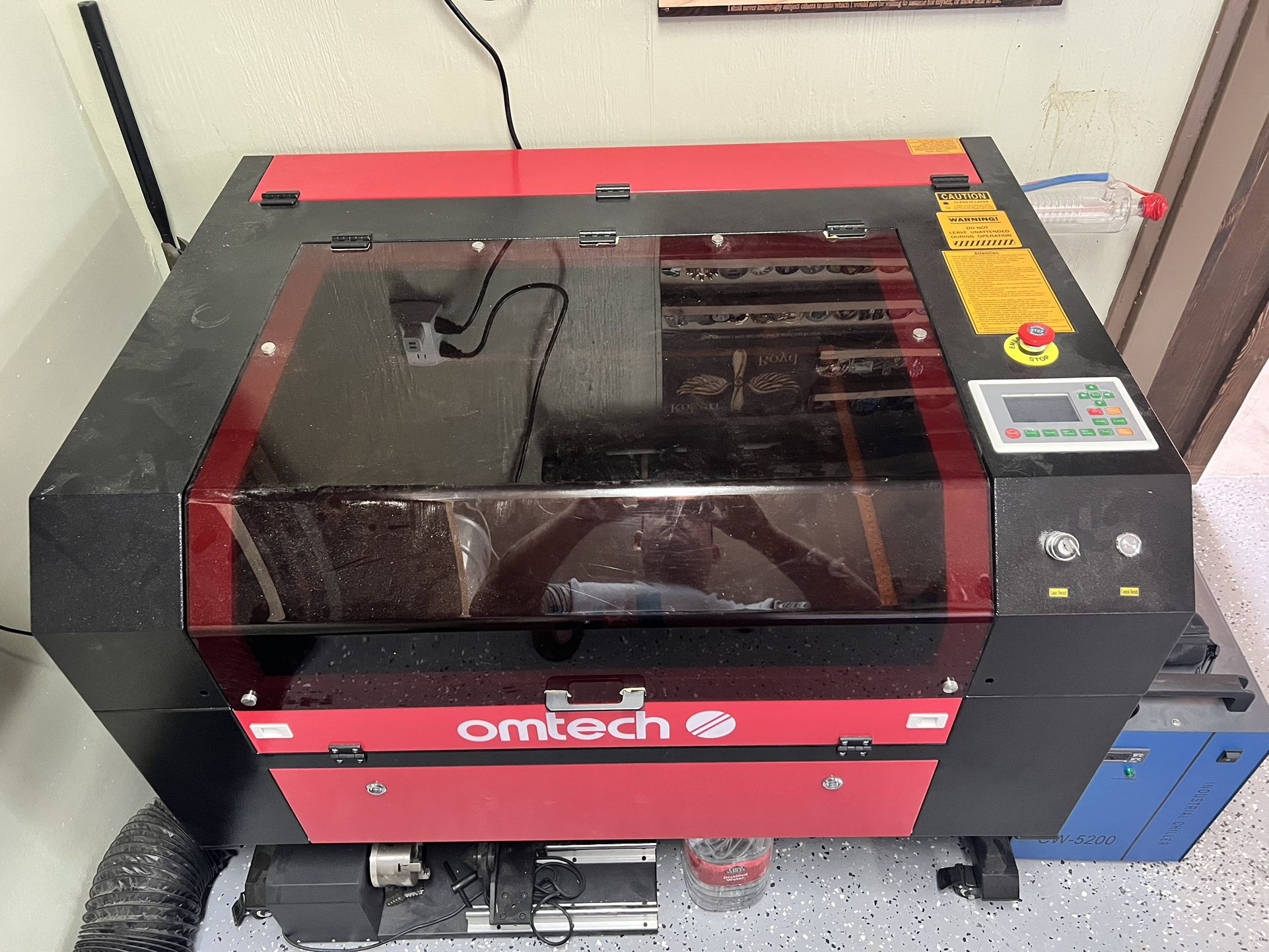OMTECH Laser Engraver 80 Watt for Sale in El Cajon, CA - OfferUp