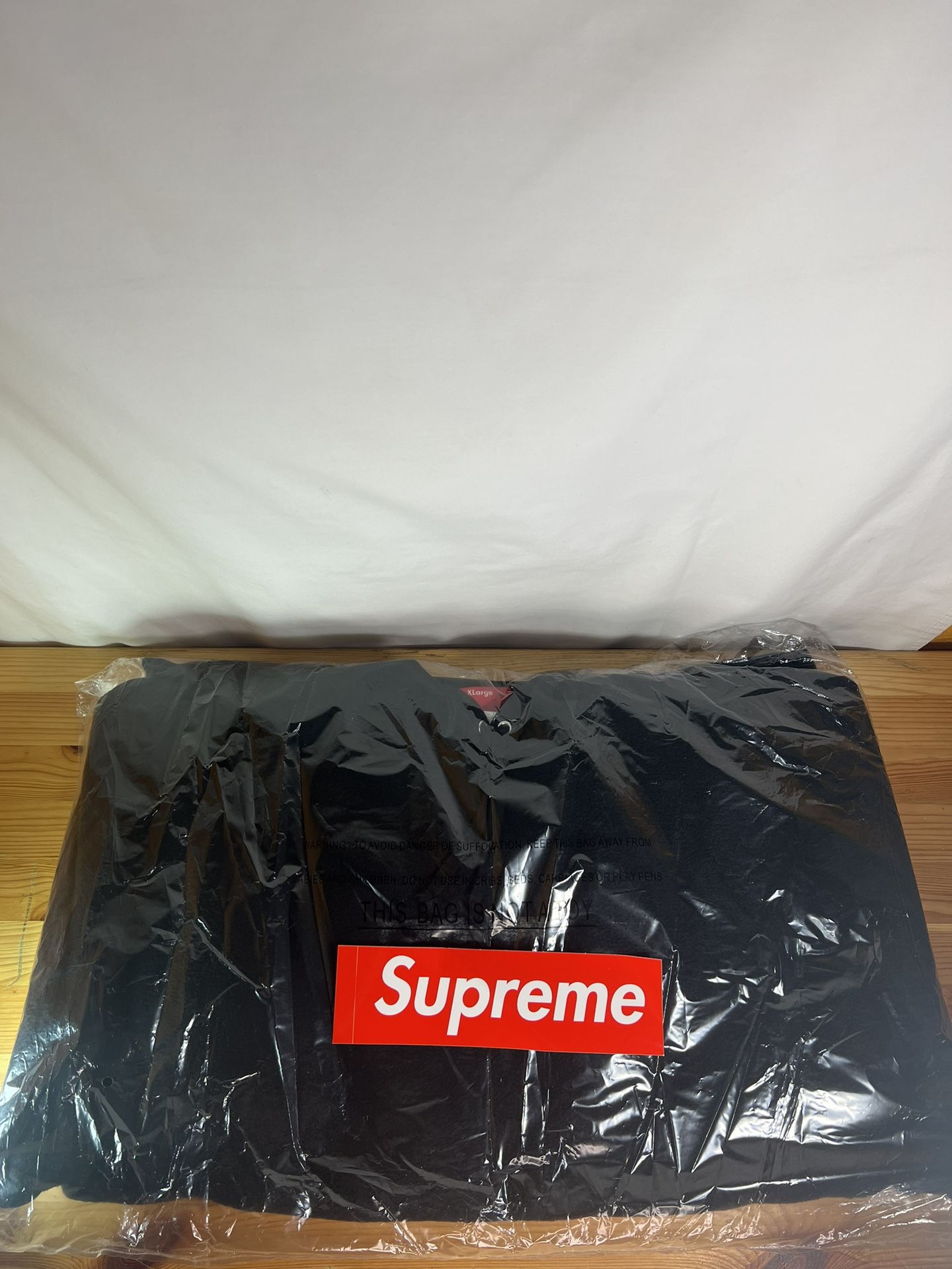 Supreme Inside Out Box Logo Hooded Sweatshirt Black SS23 Brand New Factory Sealed