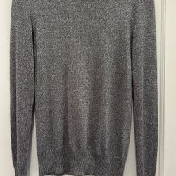 Silver Sparkle Material/ Not Glitter 