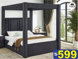 Queen bed frame