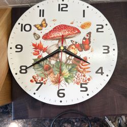 Mushroom Clock