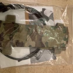 Crye Precision AVS Plate Carrier Multicam Pouches & Accessories 