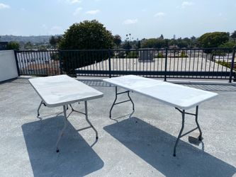 2 Folding Tables for Sale – Clean & Ready to Use