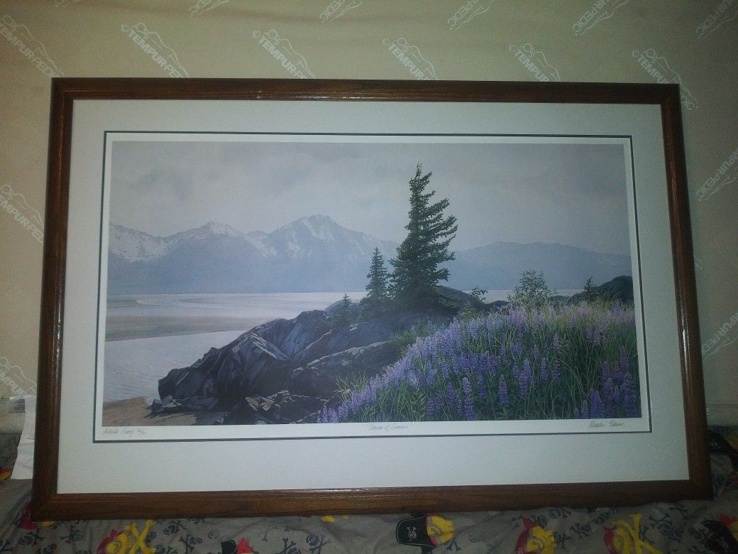 Charles Gause Lithograph