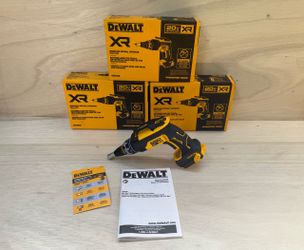 Dewalt Brushless Drywall Screwgun 20v XR Model DCF630 Drywall Screw gun (Tool Only)