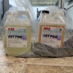 Two sets of MAS Epoxy Art Pro Resins 