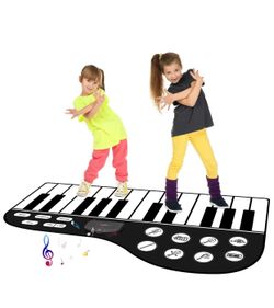 New never used Kids Piano Mat 71"×38.9" Piano Keyboard Play Mat 24 Keys Floor Piano Mat Music Dance Mat with Play -Record -Playback -Demo Mode for Gi
