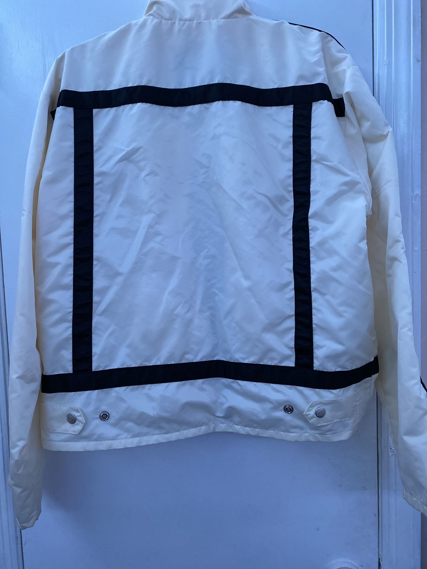 White Biker Look-a-like Jacket