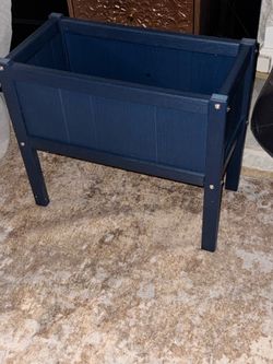 RIALTO- NAVY BLUE- KETOYARK Raised Garden Bed with Drainage Hole Waterproof