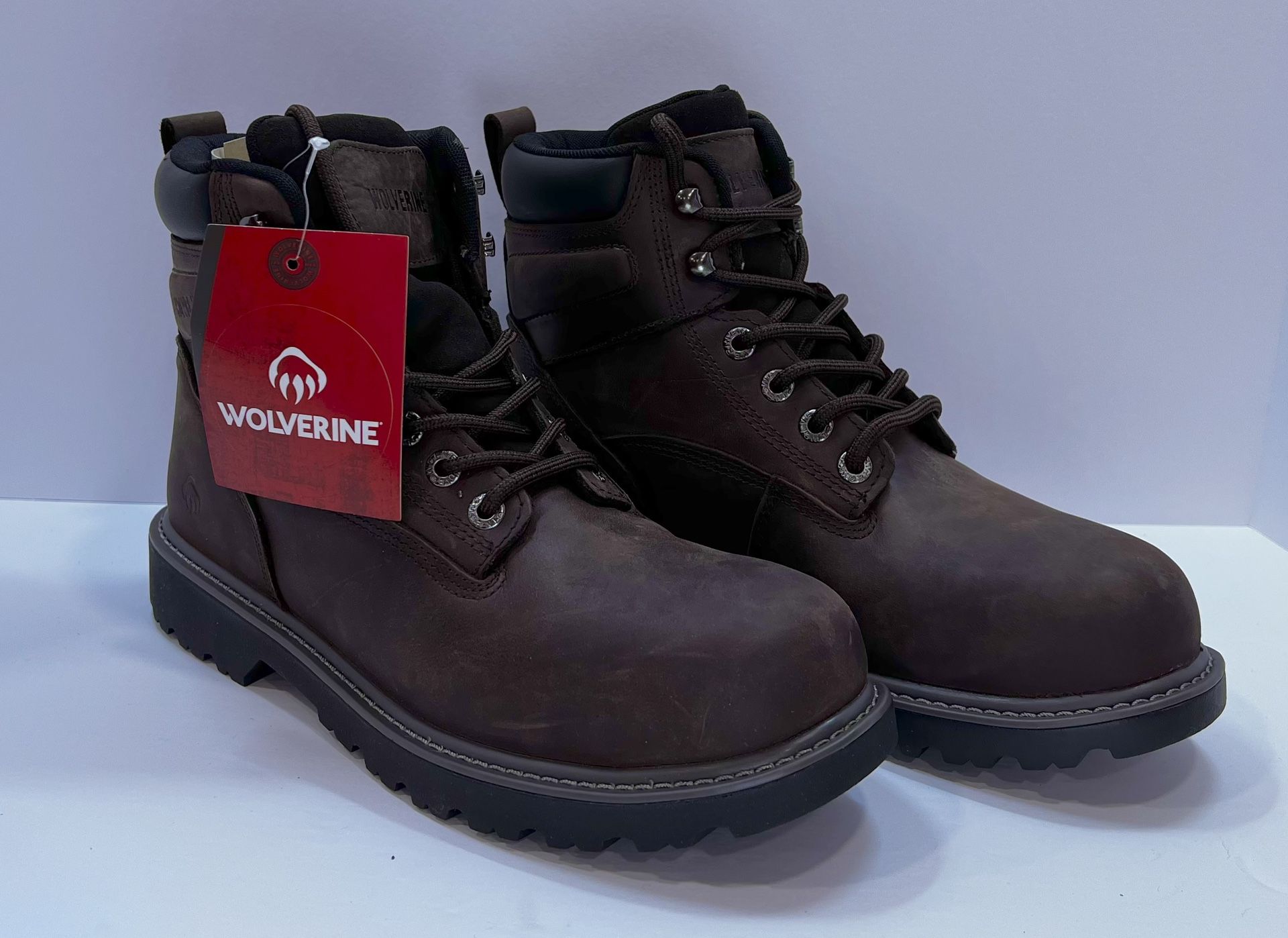 Wolverine Men's Floorhand Waterproof 6" Steel Toe Work Boot. Sz.10M