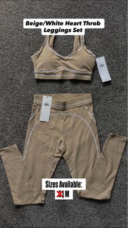 Alo leggings set (beige)