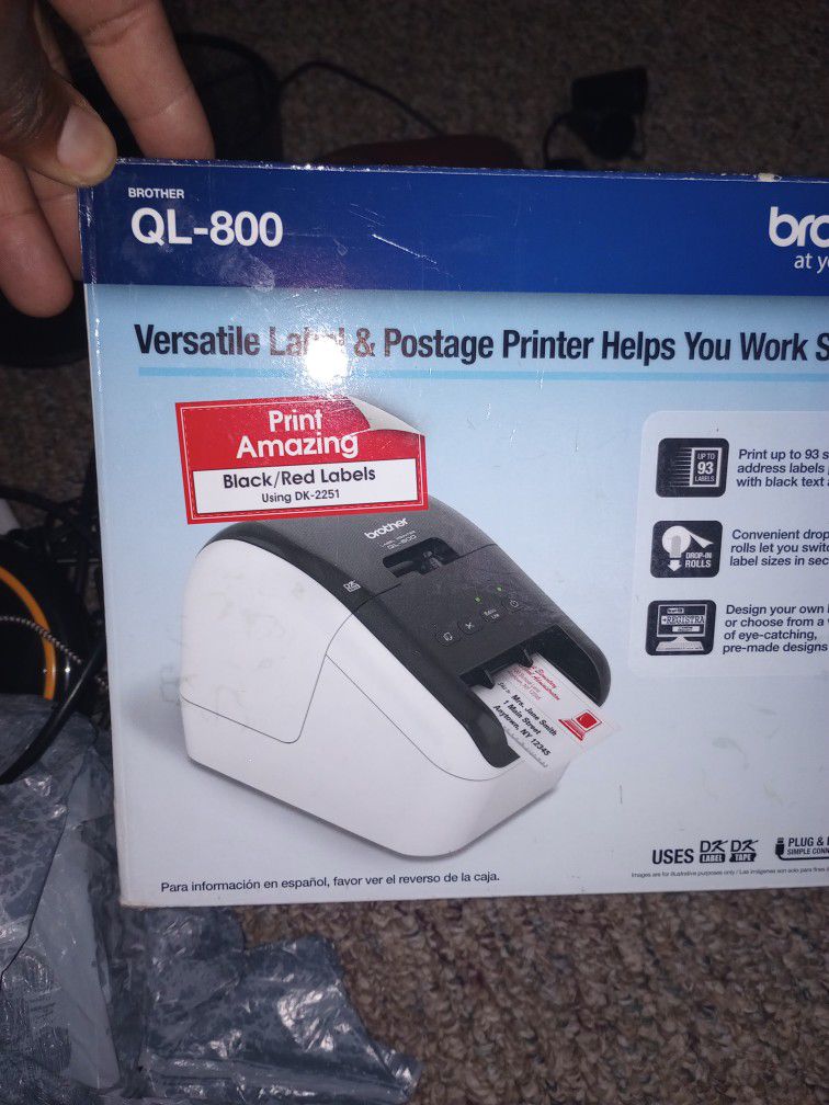 Brothers Ql-800 Versatile Label And Postage Printer