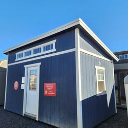 Shed Gal Has This 10x16 used Mono Slope Building Available 