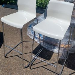 Two Ikea Barstools Chairs. See Pics For Dimensions $20 For Both