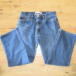 Jeans - Levis 505 34 x 32 Blue Regular Fit