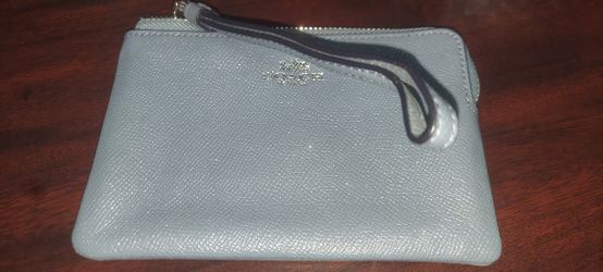 Coach® Small Wristlet, Zipper Is Off Track But It's Still Nice