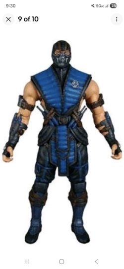 Mortal Kombat X: Sub zero 6" mezco toyz 2015 series #1 *Rare*